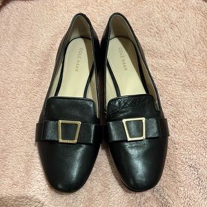 Cole Haan Black Leather Loafer